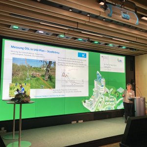 We also presented UGI-Plan at the 14th Urban Green Symposium hosted by the Federal Ministry of Food and Agriculture (BMEL) on the theme 'Connected: Urban Green Spaces in the Smart City' (5-6 November 2024, Berlin).